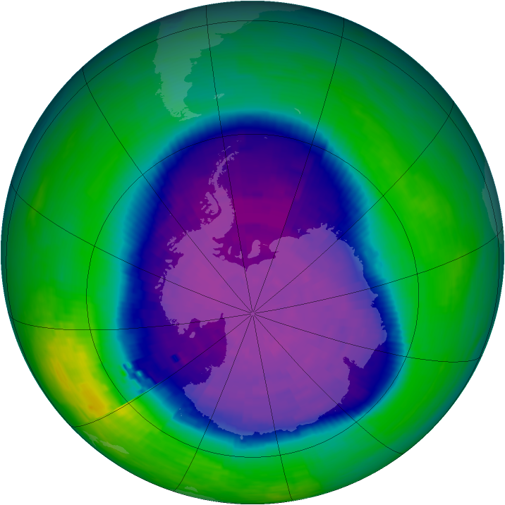 Ozone Map 1994-09-30